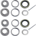 2 Sets Trailer Hub L44649 L68149 Bearings Kit with Tang Washers