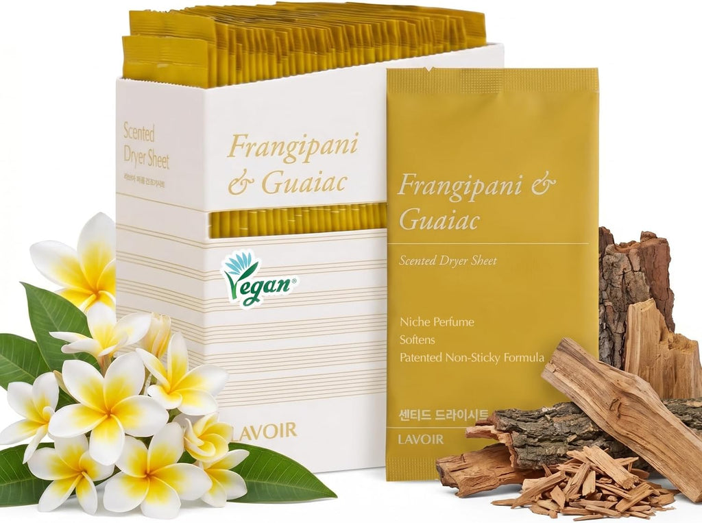 Scented Dryer Sheets, Pre-Moistened Fabric Softener Sheets, Reduces Static, Fights Wrinkles, Plant-Based