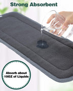 Baby 5-Layer Charcoal Rayon from Bamboo Reusable Liners for Cloth Diapers Nappies,Pack of 12 Inserts,12ZTN