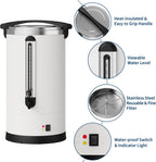 100 Cup Coffee Urn, 14 l Large Commercial Coffee Maker