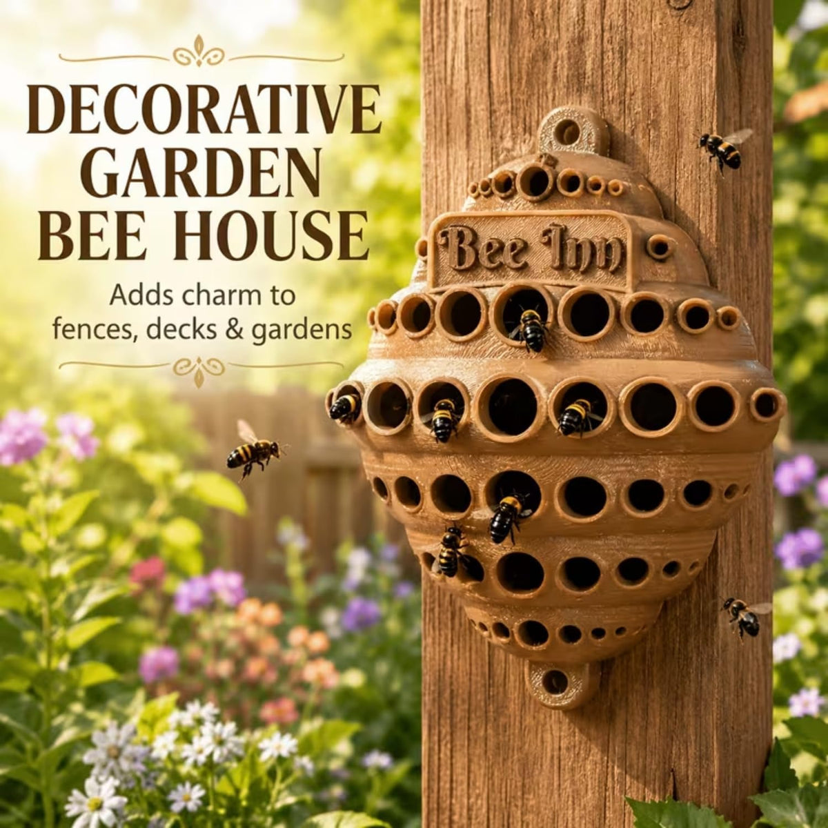 3D Printed Bee Houses for The Garden 2027 New Mason Bee House for Outdoor