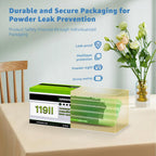 119II Black Toner Cartridge Compatible for Canon ImageClass MF6160dw 2 Pack