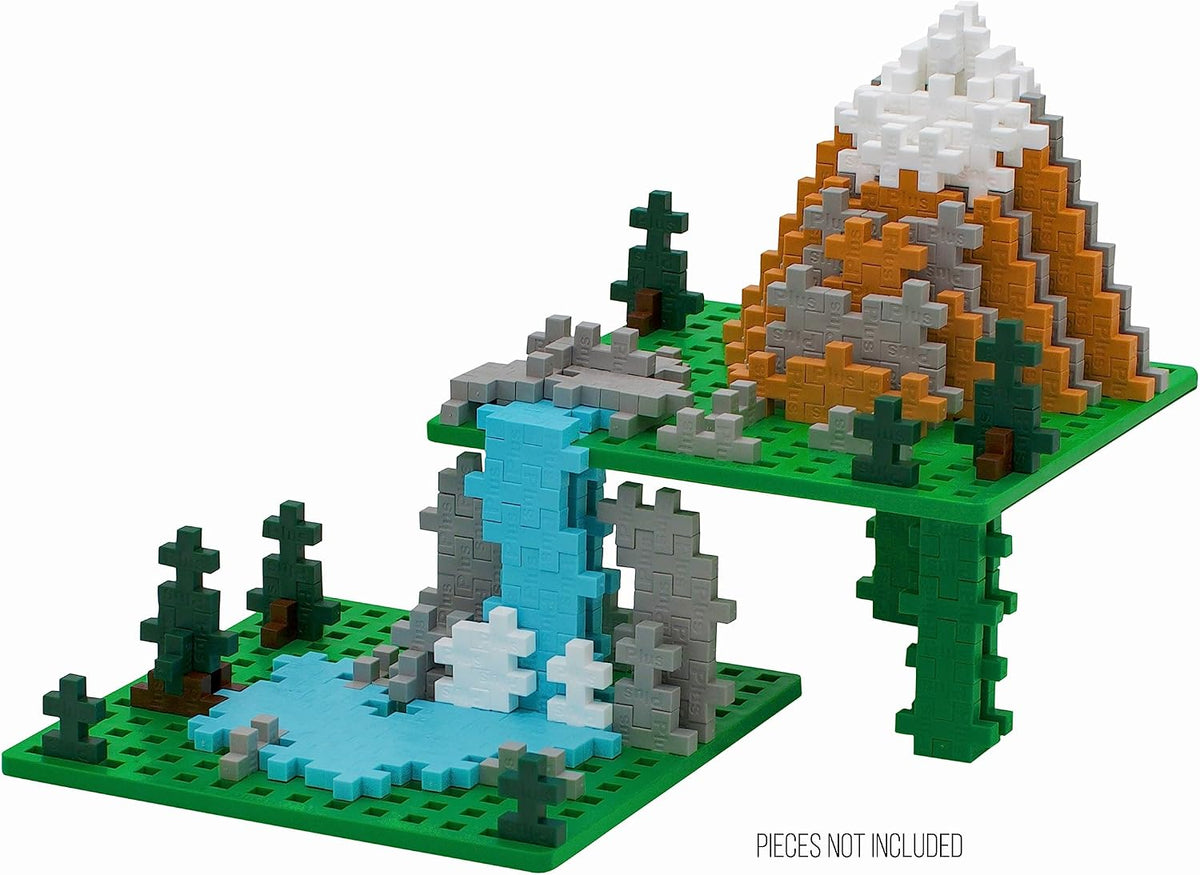 Baseplate Duo, Green - Base Accessory, 4.5 x 4.5 Inches