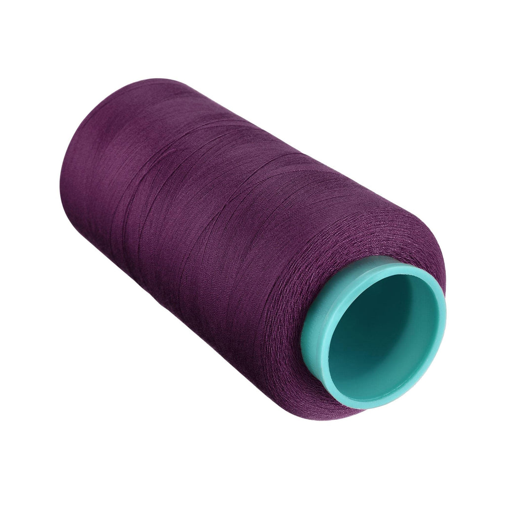 Polyester Thread 3000 Yards 40S/2 All-Purpose Thread for Manual and Machine Sewing, Plum