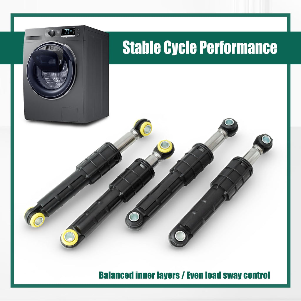 YUXIVCNE Shock Absorber Kit Compatible with Samsung Washers WF42H5000AW/A2