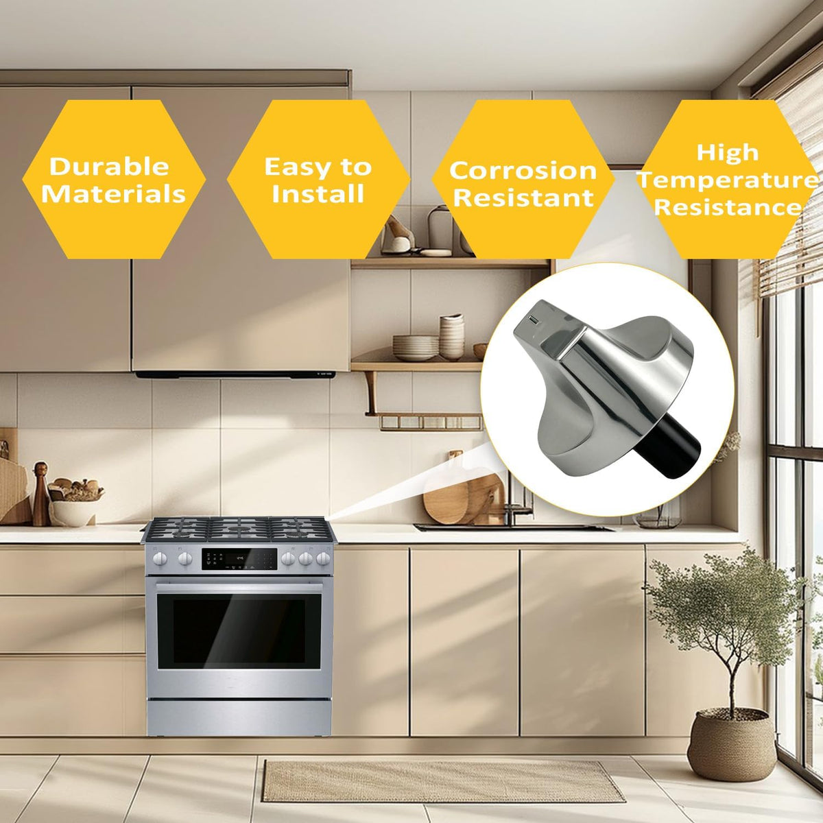 Control Knob #00631622 for Bosch & Thermador Oven/Range
