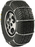 SC1032 Radial Chain Cable Traction Tire Chain, Silver, Set of 2