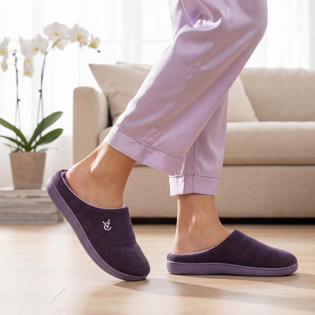 Women's Soft Slippers Memory Foam Non-slip Indoor Outdoor Shoes | machine-washable,gifts,anti-slip sole,lightweight,cozy
