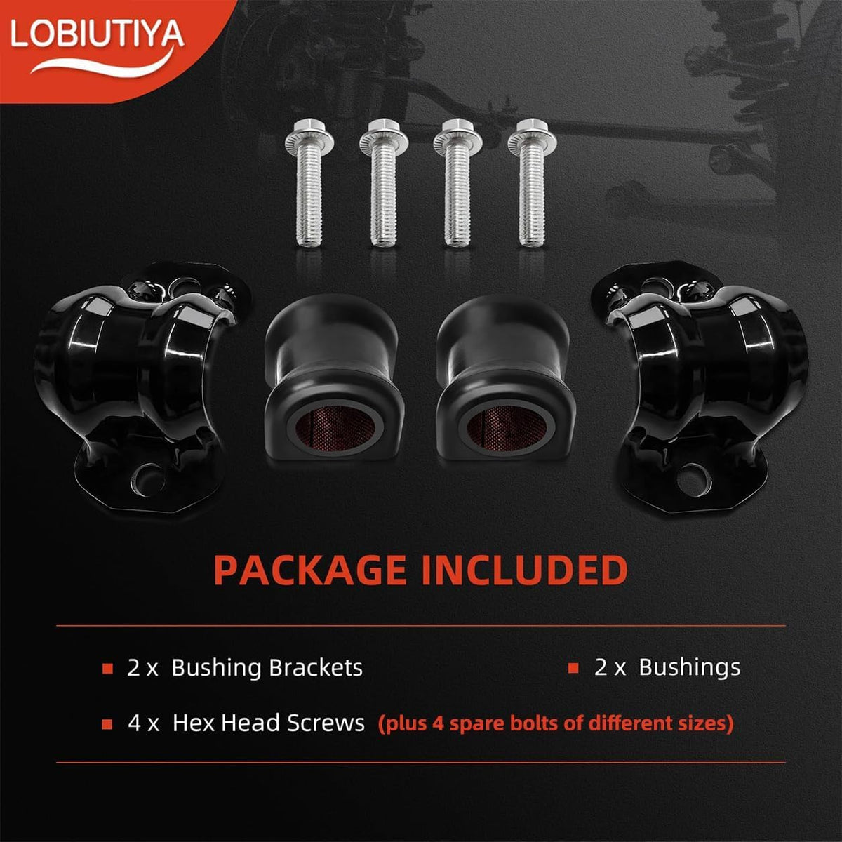 52110141AB Front Sway Bar Bushings Kit 928-563