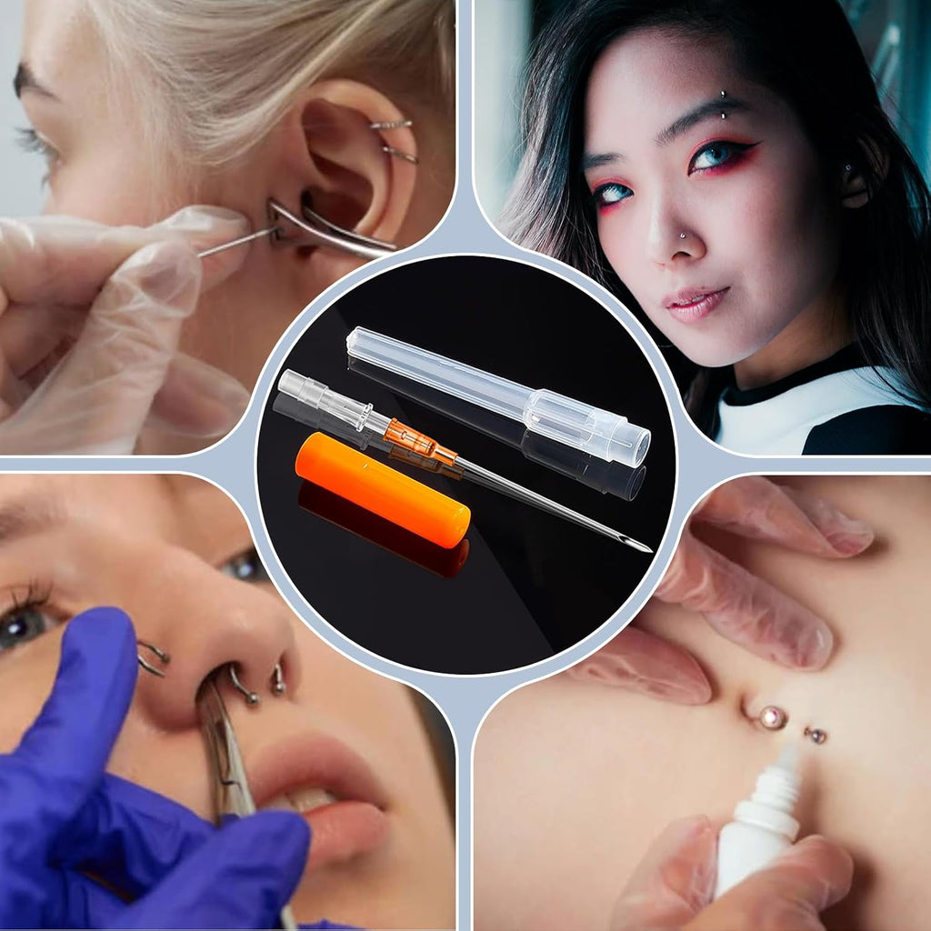 Catheter Piercing Needles 50Pcs Mixed Sizes 14G 16G 18G 20G 22G