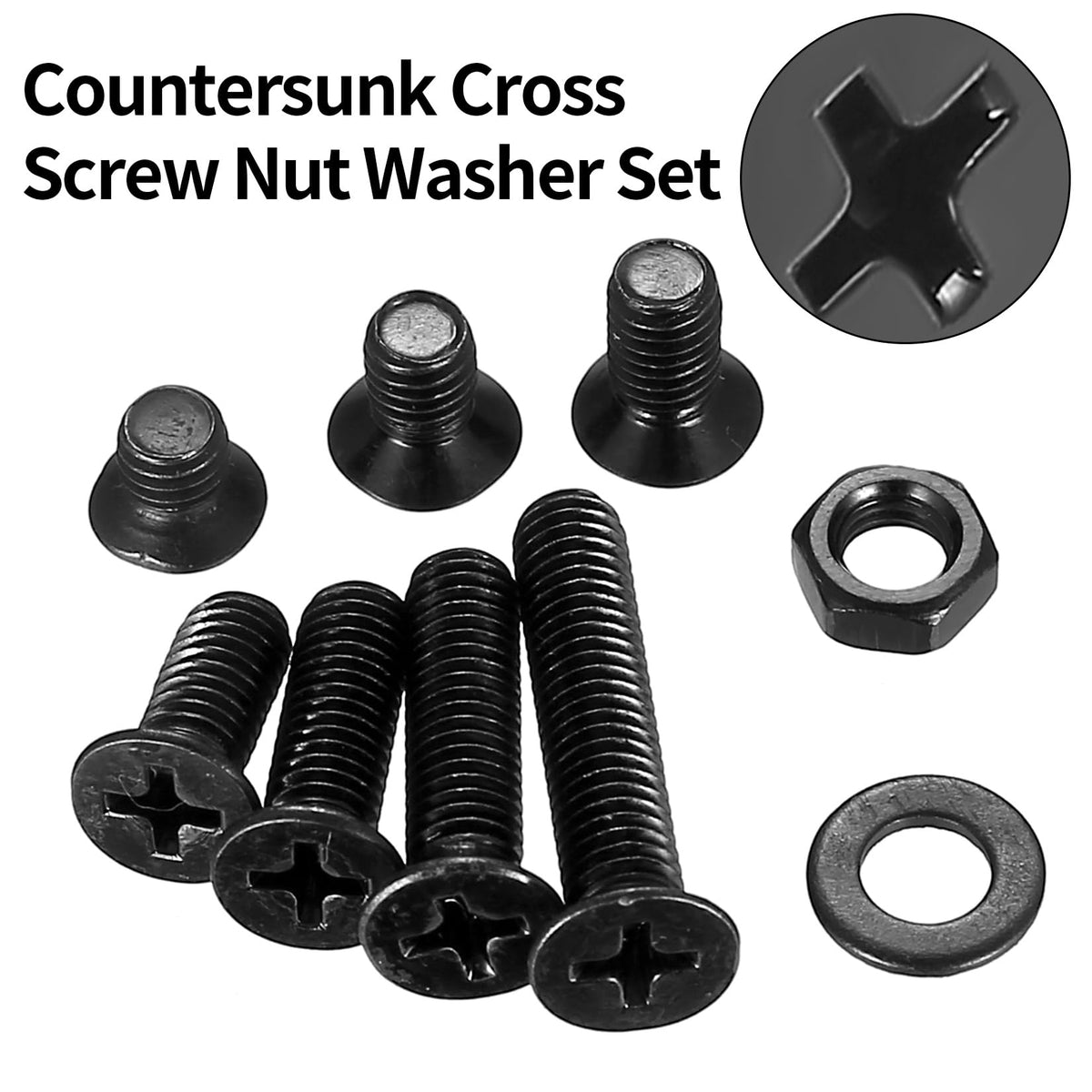 330 Pcs M5 Machine Countersunk Screws Assortment Kit