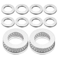 uxcell 10 Sets NTA1427 Thrust Needle Roller Bearings with Washers, ID 7/8"