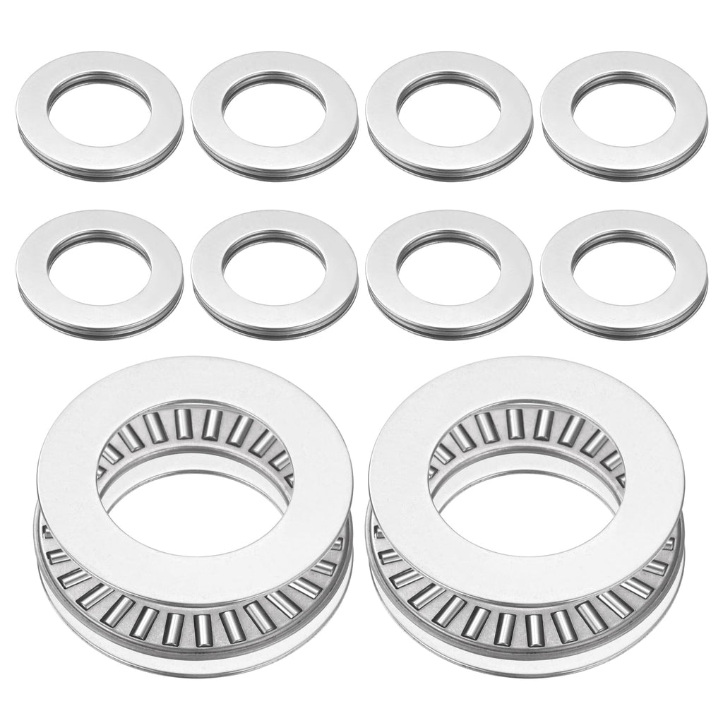 uxcell 10 Sets NTA1423 Thrust Needle Roller Bearings with Washers, ID 7/8"
