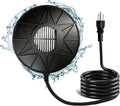 Bird Bath Heater, 70W De-Icer Submergible Deicer Birdbath Water Heater Thermostatic Control Power Saving for Birdbath