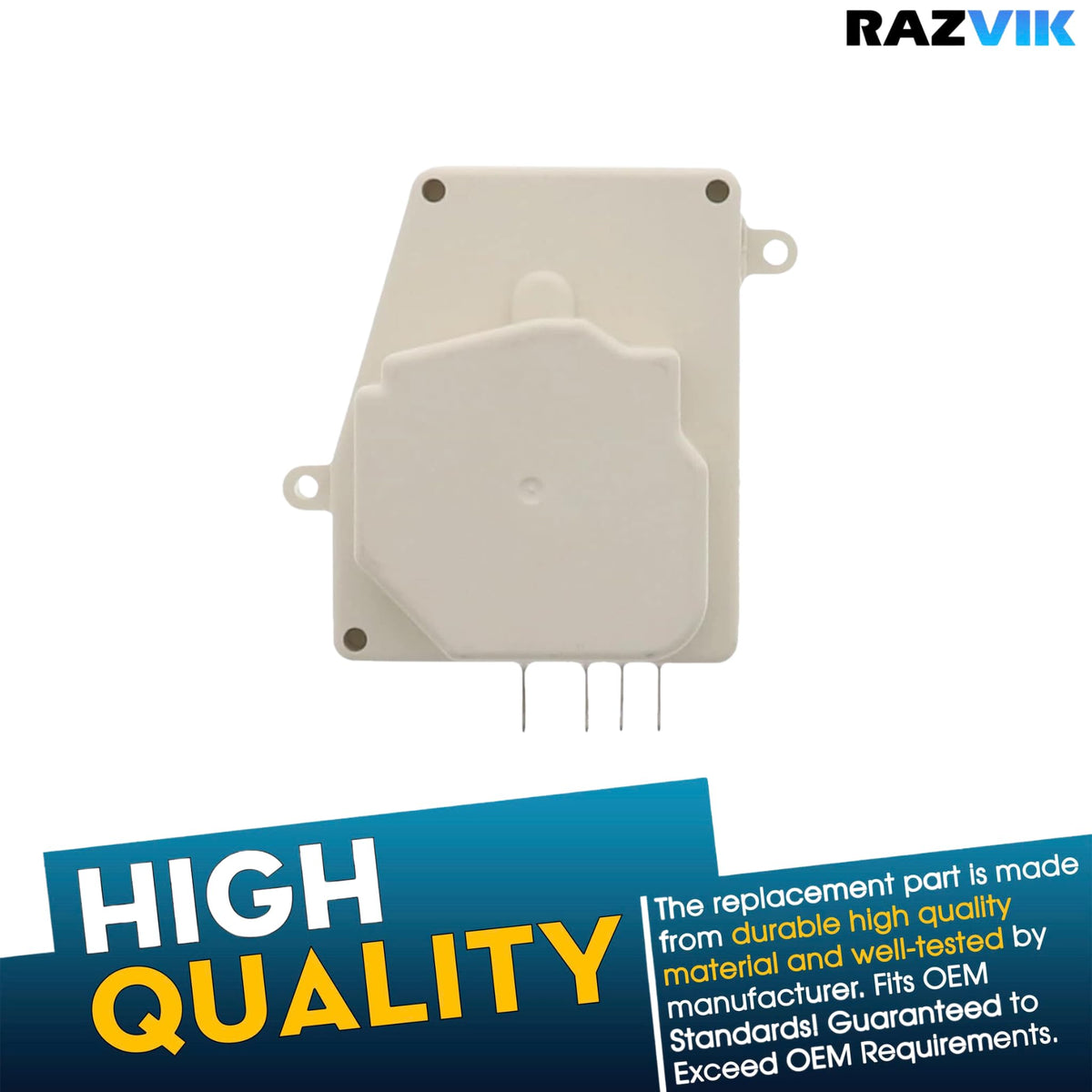 Refrigerator Defrost Timer Replacement for Frigidaire FFTR1813VW0 FFTR2045VD2 LFTR2045VF3