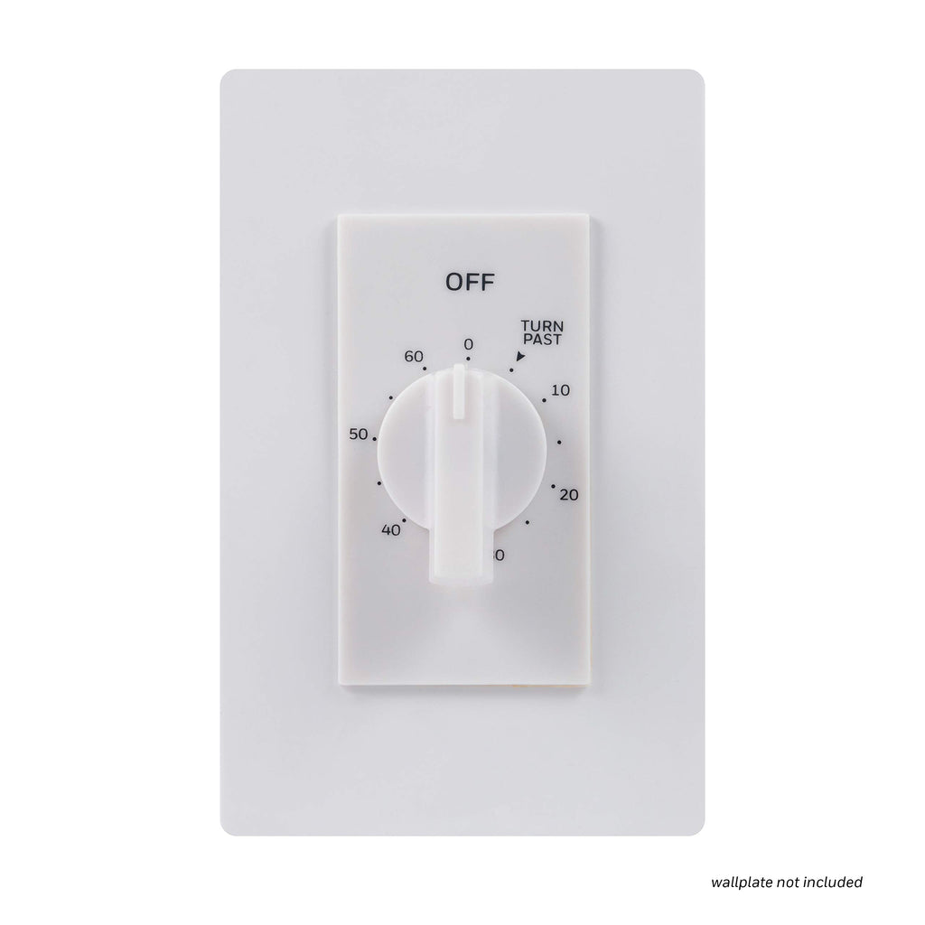 UltraPro in-Wall Mechanical Countdown Timer Switch, Spring Wound, White