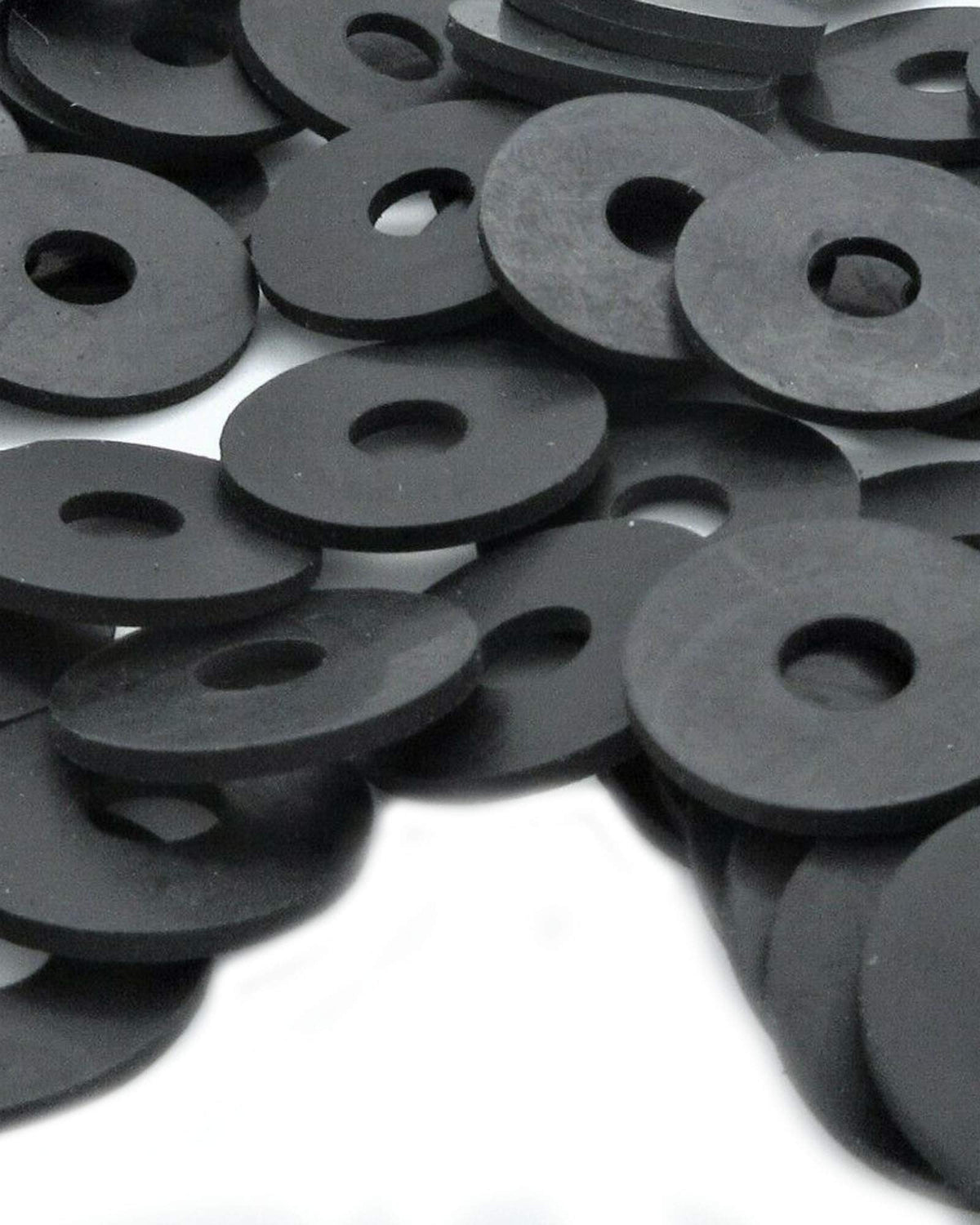 EPDM Rubber Flat Washer - 3/4" OD x 1/4" ID x 1/16" Thick - 100 Pack