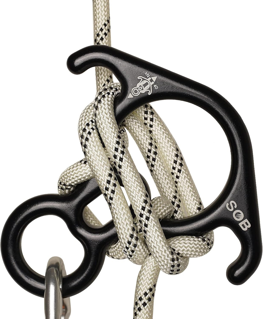 Rescue Figure 8 Descender Belaying Belay Device Rock Climbing Rappelling Gear Aluminum Magnesium Alloy for