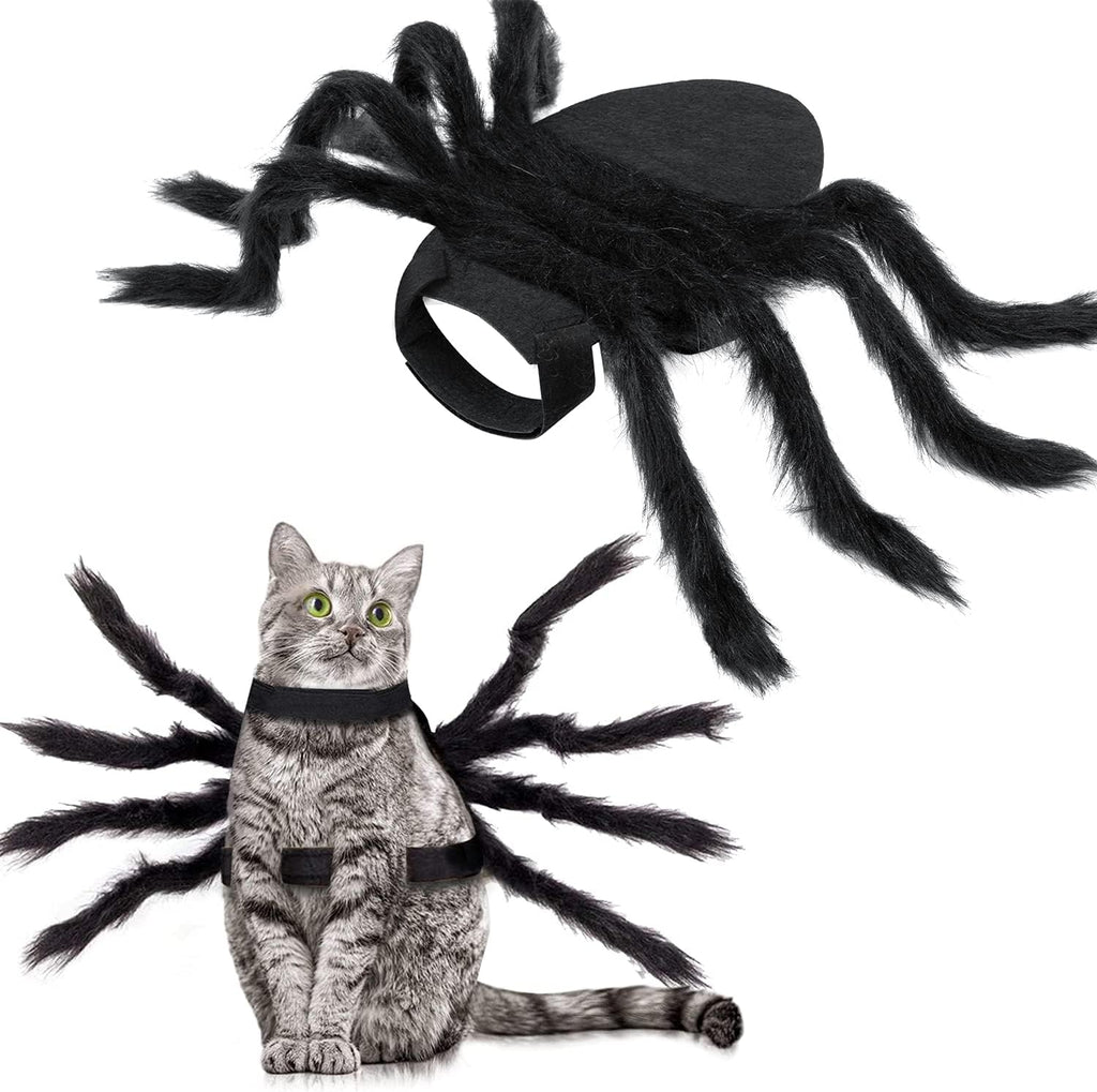 Halloween Spider Costume for Dog Cat, Halloween Pet Costume Halloween Decorations, Spider Decor Halloween Party
