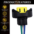 Fog Lights Connector Compatible with Dodge Durango 2014-2023 Front
