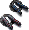 Jump Rope, Adjustable Jump Ropes,Skipping Rope Tangle-Free Rapid Speed with Ball Bearings for Women Men Kids,Exercise