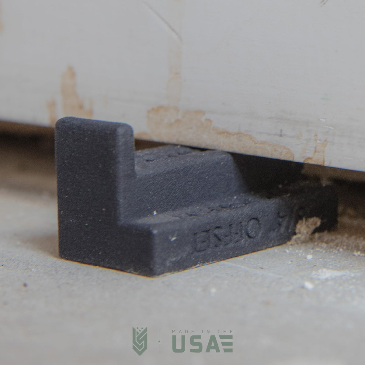 Left Side BaseAce Baseboard Spacer Tool for Consistent Trim Spacing