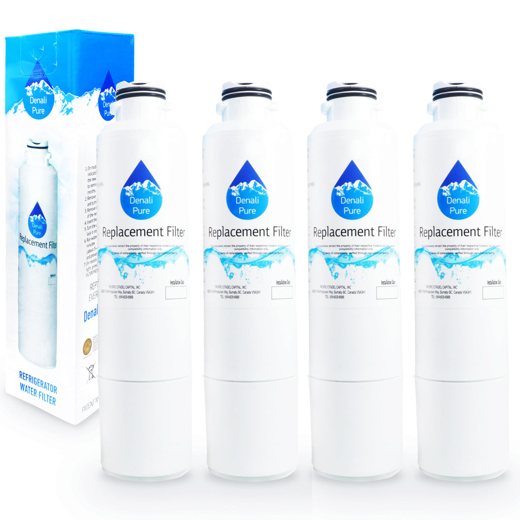 4-Pack Replacement for Samsung RSG307AARS Refrigerator Water Filter