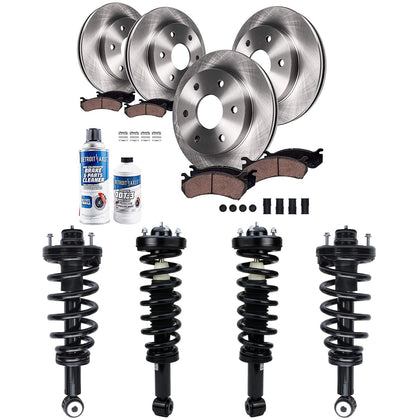 14pc Brake Kit for 2007 2008 2009 Ford Expedition