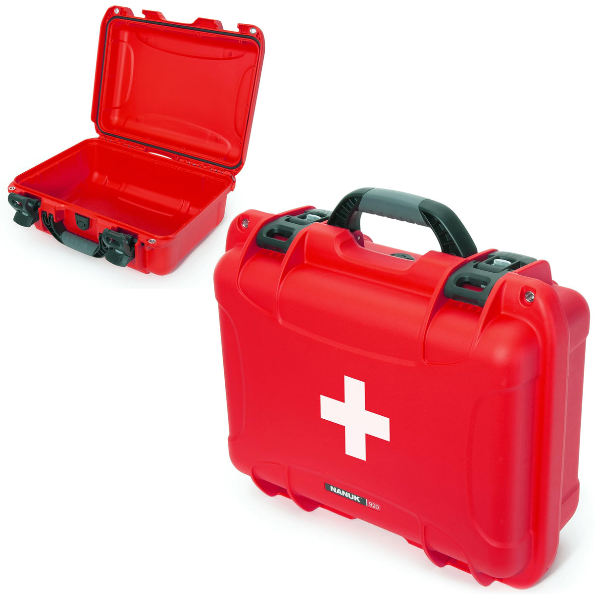 920 Waterproof First Aid Box Empty – Durable, Medical First Aid Organizer Case, IP67-Rated, Dustproof