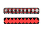 TEKTON 1/4 Inch Hex Bit Set, 9-Piece | DZX93001