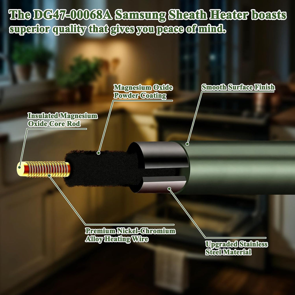 DG47-00068A Broil Element Compatible with samsung Electric Range