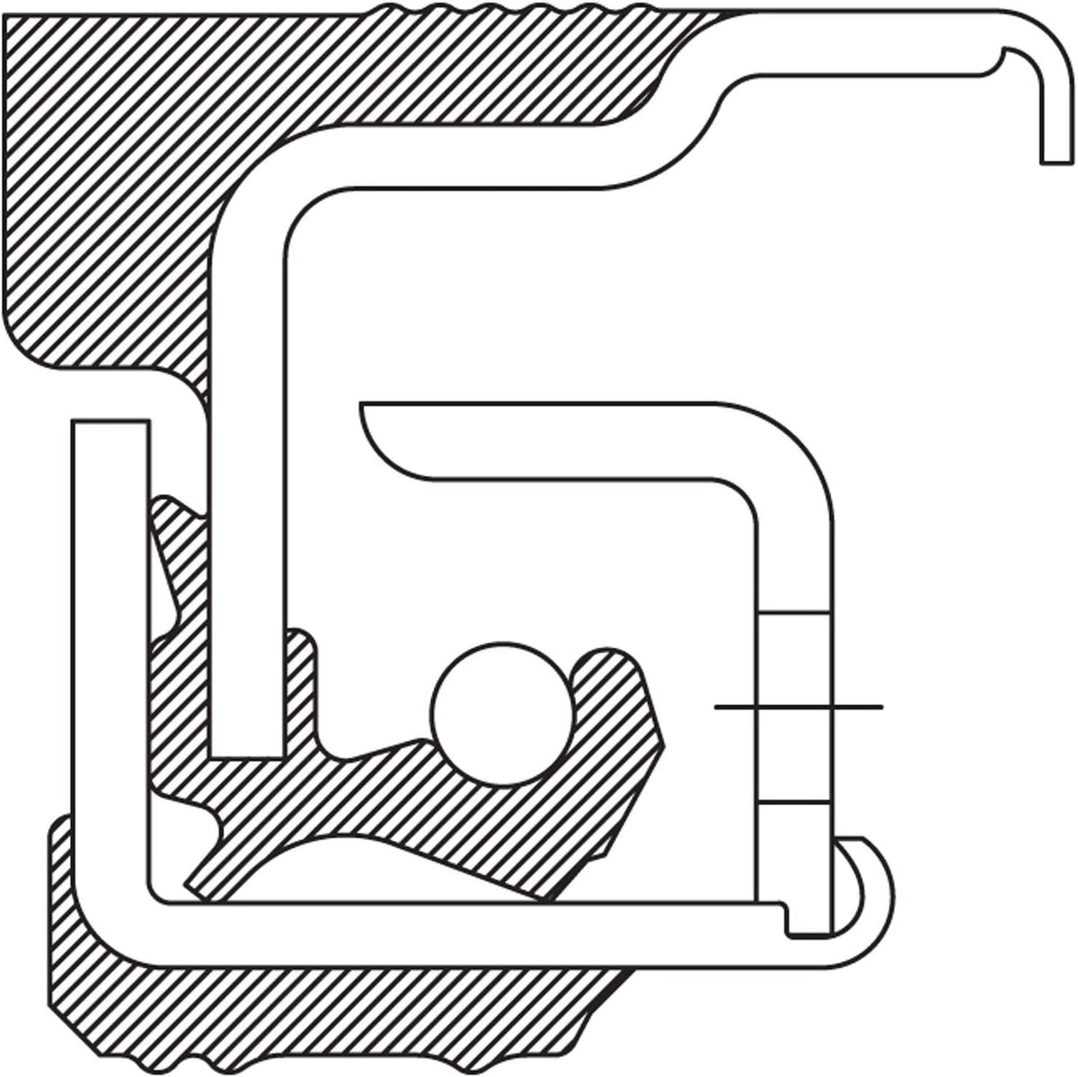 National 370001A Wheel Seal