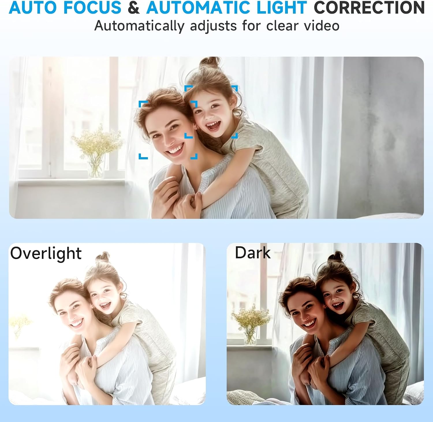 4k Webcam for PC with Microphone, Computer Camera with Noise Cancellation, Privacy Cover, 99° FOV, Plug & Play USB