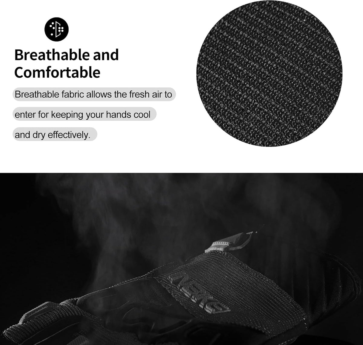 Half Finger Cycling Gloves Knuckle Guard Padded Mountain Bike Glove