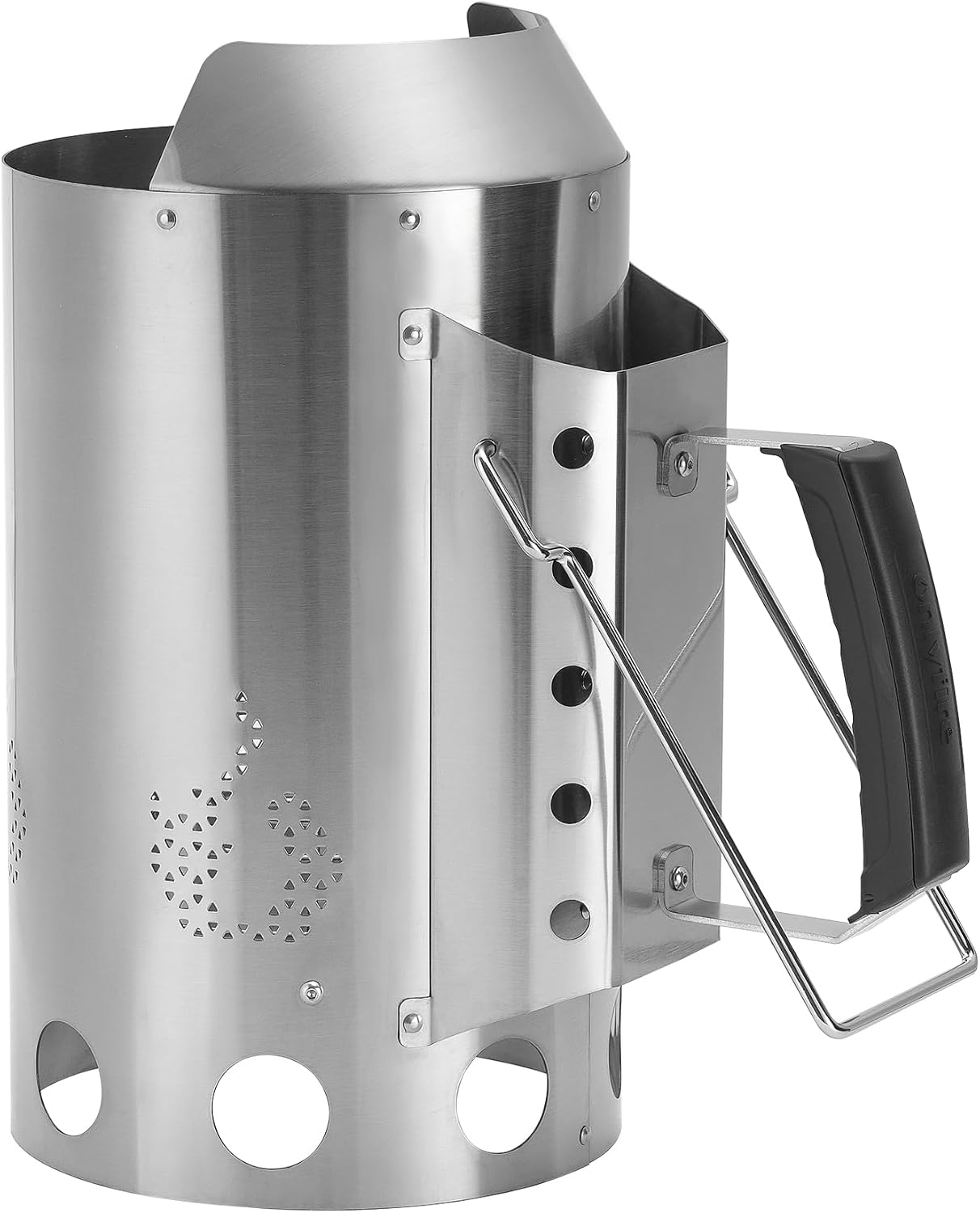Heavy Duty Deluxe Stainless Steel Charcoal Chimney Starter