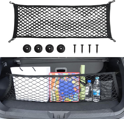 Car Rear Trunk Cargo Net Compatible for 2024 2025 2026 Subaru Impreza Crosstrek Accessories Cargo Storage Organizer