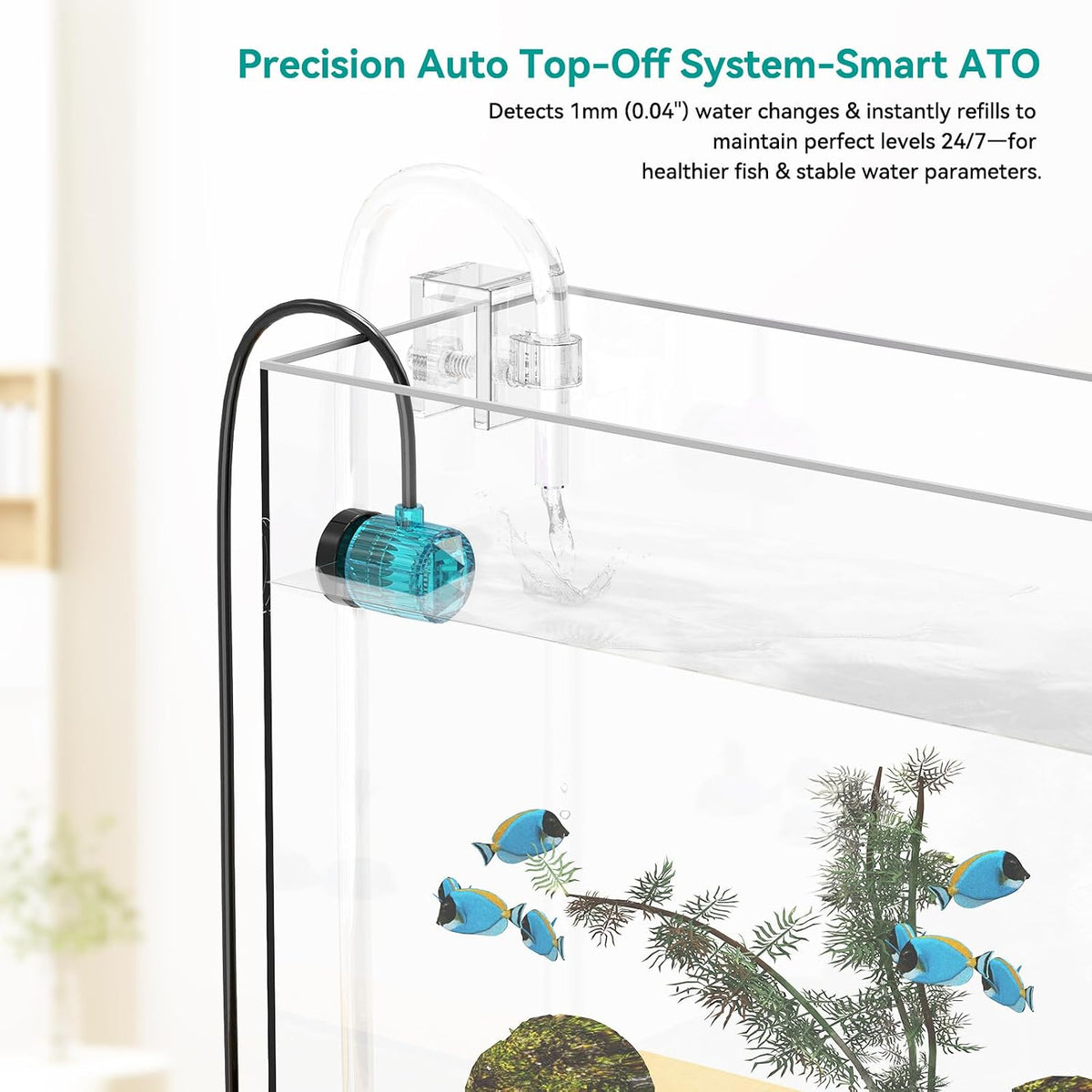 Auto Top Off System Saltwater Aquarium, ATO for Fresh & Reef Tank