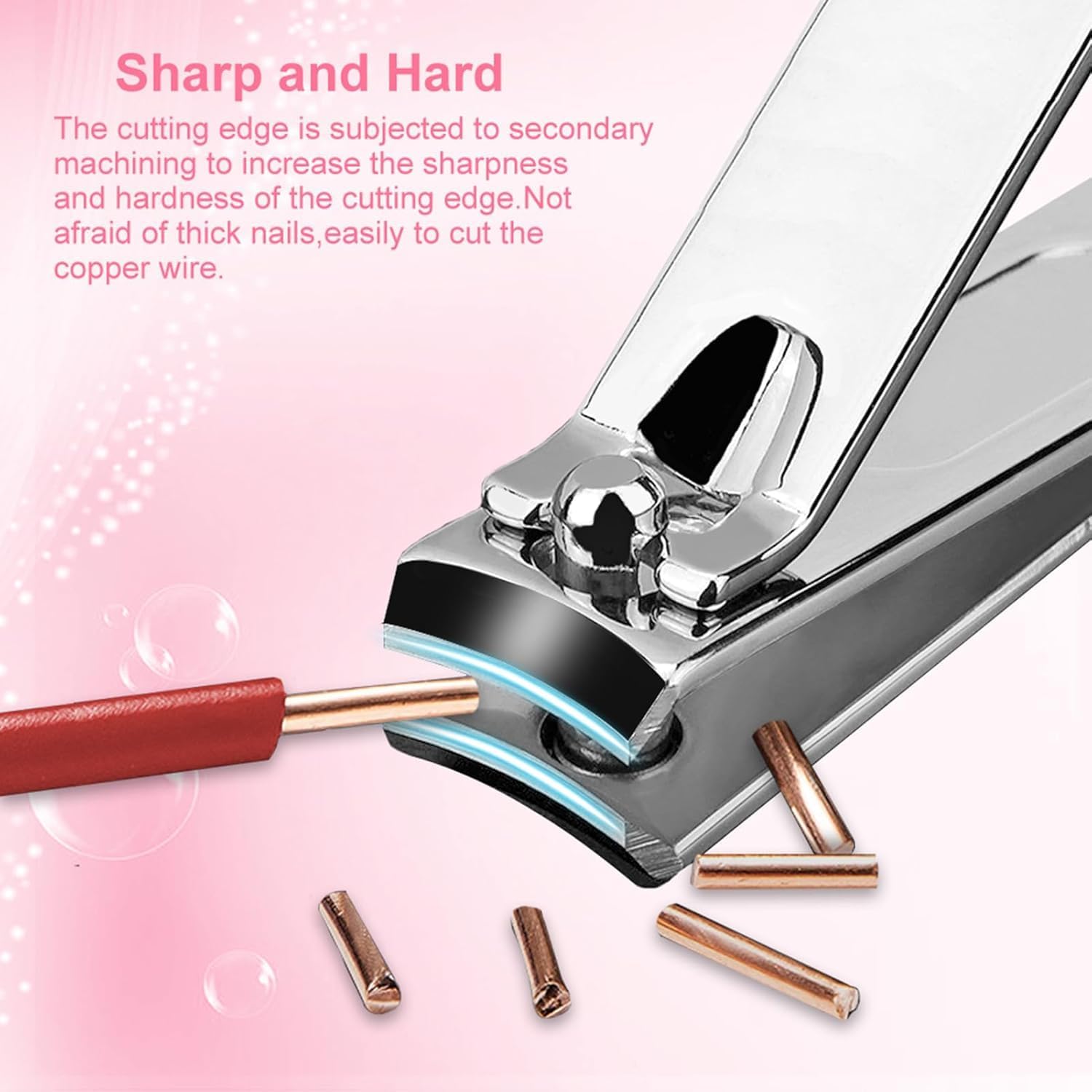 Manicure Set Professional Nail Clippers Set, 18Pcs Manicure Kit Stainless Steel Nail Kit for Women, Pedicure Set Nail