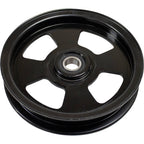 Rareelectrical Flat Idler Pulley Fits Toro Zero Turn 74930