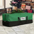 Christmas Tree Storage Bag, Fits 10-12 Ft Artificial Trees, Green | Wide Dual-Zipper Opening, Reinforced Handles