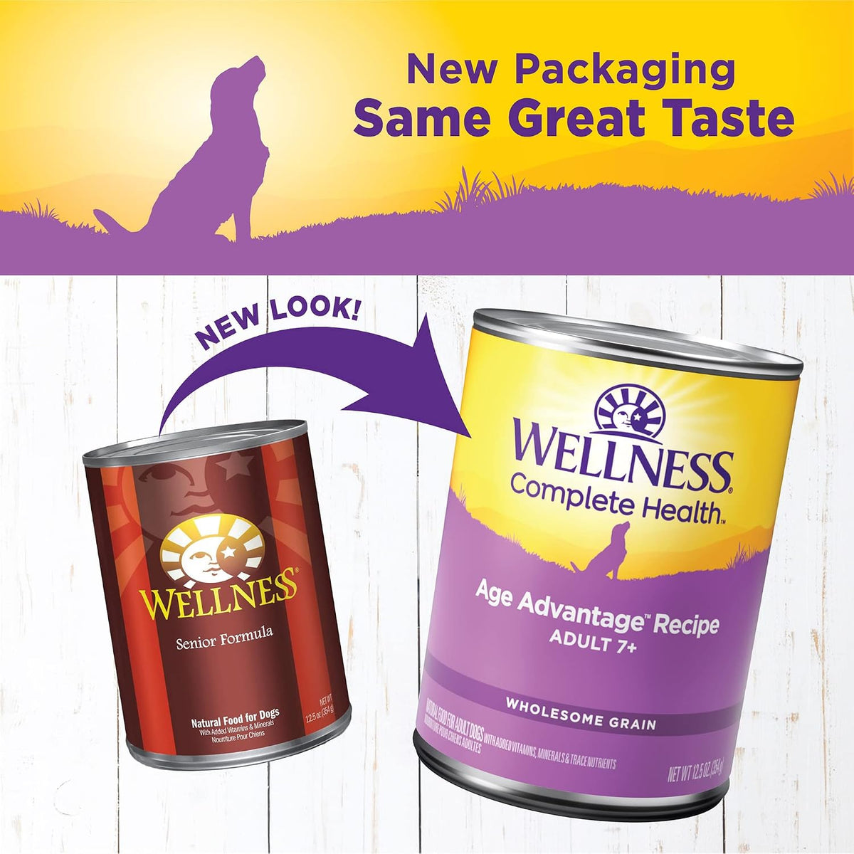 Complete Health Pate Age Advantage Senior Canned Wet Dog Food, Wholesome Grains, Natural, Chicken and Sweet Potato