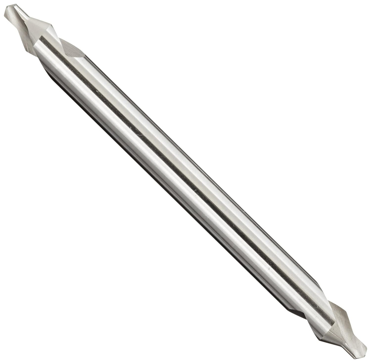 YG-1 D1C90 High Speed Steel Long Length Center Drill Bit, Uncoated (Bright), Slow Spiral, 60 Degree, 7/64" Diameter x 5" Length (Pack of 1)