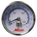 Milton High Pressure Dial Gauge, Brass, 1/4" NPT (1192)