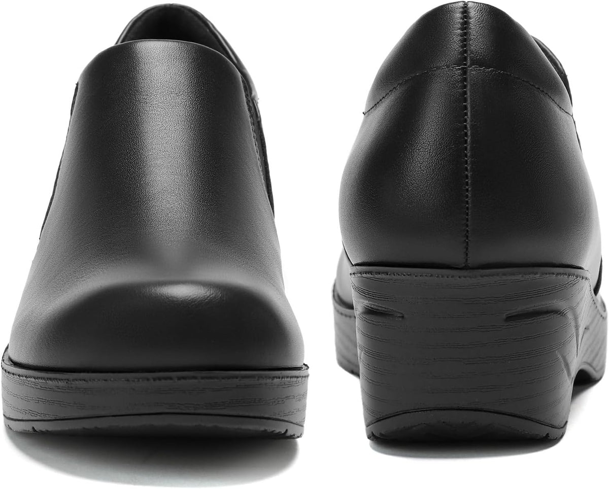 Women Clogs Slip on Womens Mules with Arch Support Non-Slip Rocker Sole Comfort for Long Standing Work, Food Service
