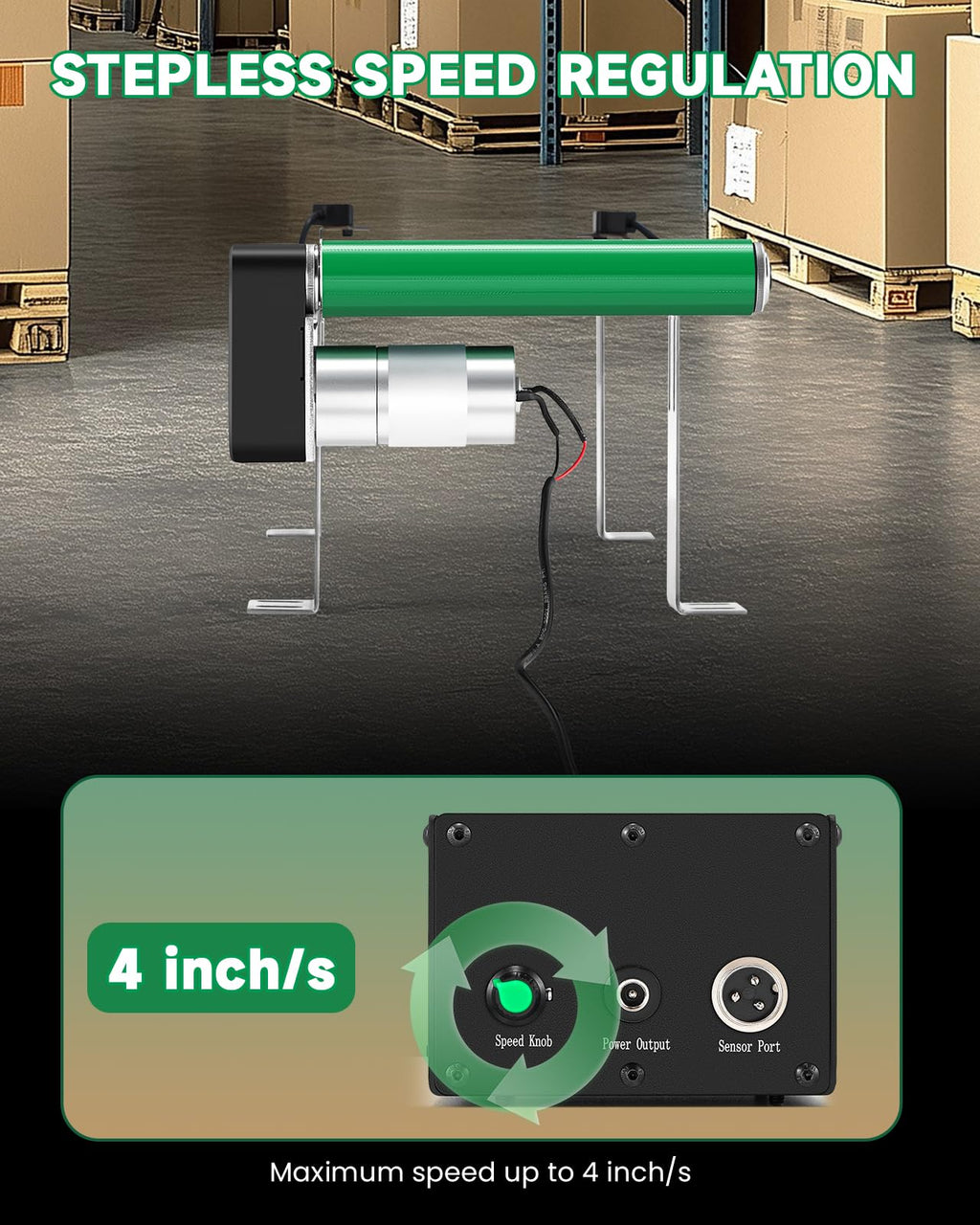 【NEW】Moonshan Programmable Belt Conveyor 39 inch Conveyor with Sensor, 32 Operation Programs, Desktop Version Step-less Speed Adjustment PVC Belt Conveyor for Packaging Factory, Production Line, Home