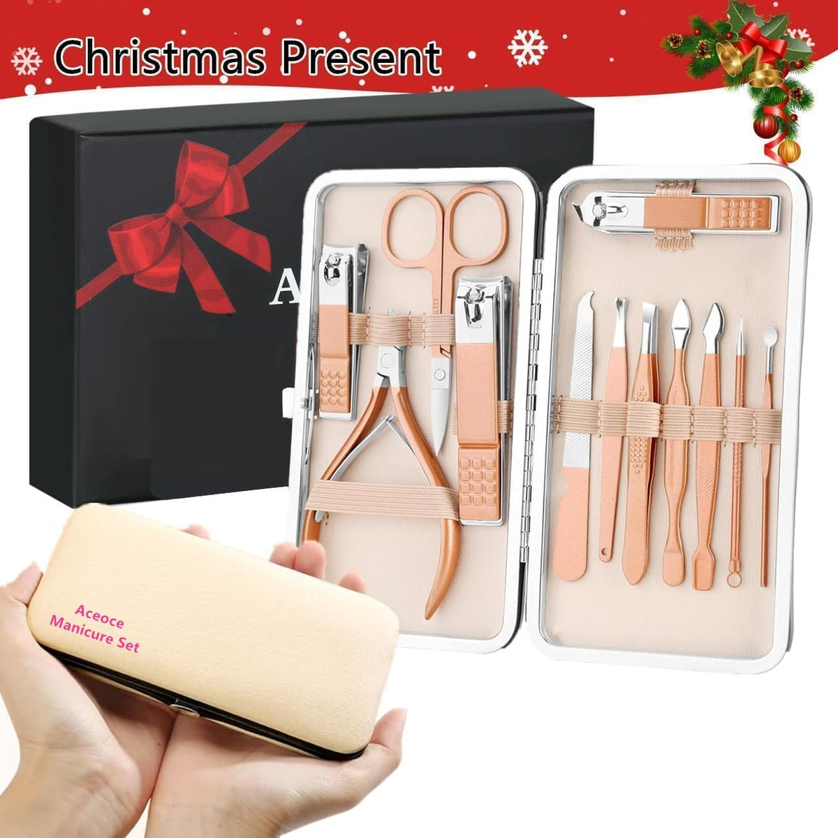 Professional Manicure Set Pedicure Kit Nail Clippers Set Nail Kit