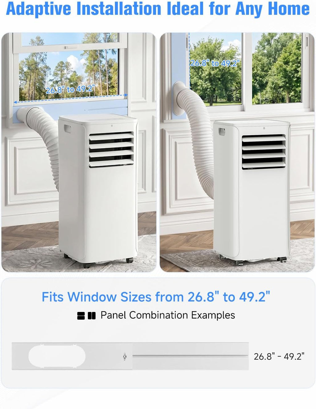 Portable Air Conditioner,3-in-1 Cooling Unit with Dehumidifier 12000BTU