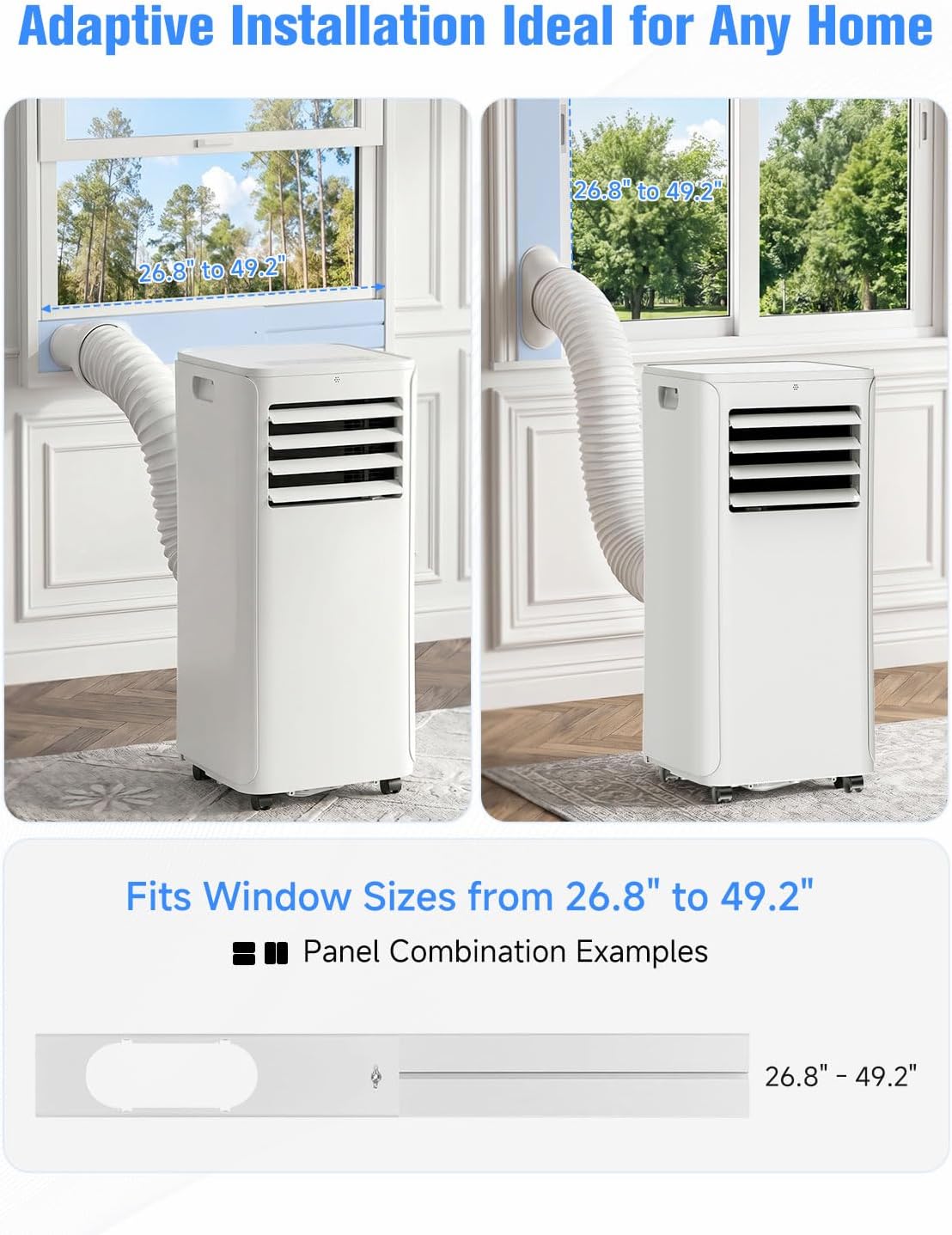 Portable Air Conditioner,3-in-1 Cooling Unit with Dehumidifier 12000BTU