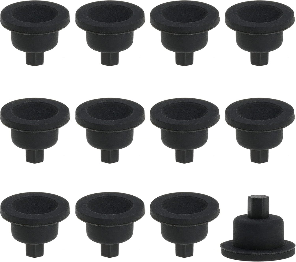 Stove Grate Rubber Feet Replacement for Wolf for Subzero Gas Cooktop Range Burner Rubber Grate Bumper Pads 12 Pack