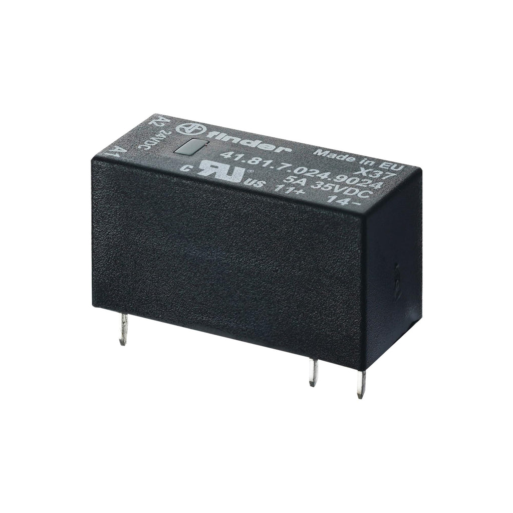 FINDER 41.81.7.024.9024 Current: 5 AMP, Relay, Solid State, Voltage: 24 Volt DC OUTPUT/24 Volt DC Input